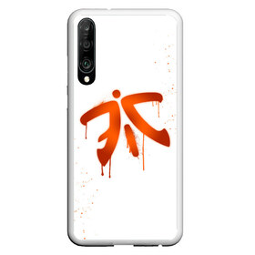 Чехол для Honor P30 с принтом csgo - Fnatic (White collection) в Кировске, Силикон | Область печати: задняя сторона чехла, без боковых панелей | Тематика изображения на принте: cs go | fnatic | кс го | фнатик