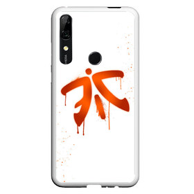 Чехол для Honor P Smart Z с принтом csgo - Fnatic (White collection) в Кировске, Силикон | Область печати: задняя сторона чехла, без боковых панелей | Тематика изображения на принте: cs go | fnatic | кс го | фнатик