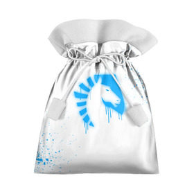 Подарочный 3D мешок с принтом cs:go - Liquid team (White collection) в Кировске, 100% полиэстер | Размер: 29*39 см | Тематика изображения на принте: 0x000000123 | cs go | liquid | white | кс го | ликвид