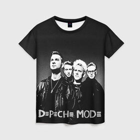 Женская футболка 3D с принтом Depeche mode в Кировске, 100% полиэфир ( синтетическое хлопкоподобное полотно) | прямой крой, круглый вырез горловины, длина до линии бедер | альтернативный рок | вестник моды | винс кларк | депеш мод | депешмод | дэйв гаан | индастриал рок | мартин гор | синти поп | электроник рок | энди флетчер