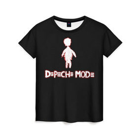 Женская футболка 3D с принтом DM: Playing the angel в Кировске, 100% полиэфир ( синтетическое хлопкоподобное полотно) | прямой крой, круглый вырез горловины, длина до линии бедер | depeche mode