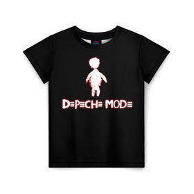 Детская футболка 3D с принтом DM: Playing the angel в Кировске, 100% гипоаллергенный полиэфир | прямой крой, круглый вырез горловины, длина до линии бедер, чуть спущенное плечо, ткань немного тянется | depeche mode