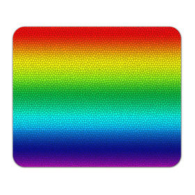 Коврик прямоугольный с принтом Радуга (Витражный Градиент) в Кировске, натуральный каучук | размер 230 х 185 мм; запечатка лицевой стороны | gradient | rainbow | витраж | градиент | радуга