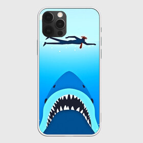 Чехол для iPhone 12 Pro Max с принтом Акула в Кировске, Силикон |  | Тематика изображения на принте: 3d | акула | арт | животные | море | плавание | природа | рыбы | спорт | хищники