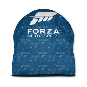 Шапка 3D с принтом Forza Motorsport в Кировске, 100% полиэстер | универсальный размер, печать по всей поверхности изделия | car | crew | dirt | flatout | grid | need | nfs | race | speed | гонки | машина | скорость