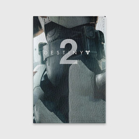 Обложка для паспорта матовая кожа с принтом 2 в Кировске, натуральная матовая кожа | размер 19,3 х 13,7 см; прозрачные пластиковые крепления | Тематика изображения на принте: destiny | destiny 2 | space | дестени | космос