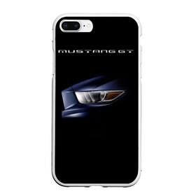 Чехол для iPhone 7Plus/8 Plus матовый с принтом Ford Mustang GT 2 в Кировске, Силикон | Область печати: задняя сторона чехла, без боковых панелей | cobra | ford | gt | mustang | shelby