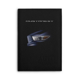 Обложка для автодокументов с принтом Ford Mustang GT 2 в Кировске, натуральная кожа |  размер 19,9*13 см; внутри 4 больших “конверта” для документов и один маленький отдел — туда идеально встанут права | Тематика изображения на принте: cobra | ford | gt | mustang | shelby