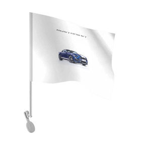 Флаг для автомобиля с принтом Ford Mustang GT 3 в Кировске, 100% полиэстер | Размер: 30*21 см | ford | gt | mustang | shelby | мустанг | форд | шэлби