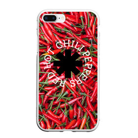 Чехол для iPhone 7Plus/8 Plus матовый с принтом Red Hot Chili Peppers в Кировске, Силикон | Область печати: задняя сторона чехла, без боковых панелей | Тематика изображения на принте: red hot chili peppers | rock | рок