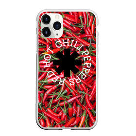 Чехол для iPhone 11 Pro Max матовый с принтом Red Hot Chili Peppers в Кировске, Силикон |  | Тематика изображения на принте: red hot chili peppers | rock | рок