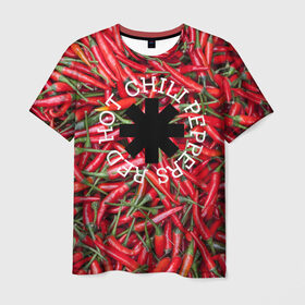 Мужская футболка 3D с принтом Red Hot Chili Peppers в Кировске, 100% полиэфир | прямой крой, круглый вырез горловины, длина до линии бедер | red hot chili peppers | rock | рок