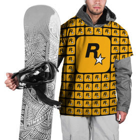 Накидка на куртку 3D с принтом Rockstar в Кировске, 100% полиэстер |  | auto | dead | grand | gta | red | redemption | theft | гта | рокстар