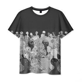 Мужская футболка 3D с принтом Radiohead 1 в Кировске, 100% полиэфир | прямой крой, круглый вырез горловины, длина до линии бедер | radiohead | радиохэд | том йорк