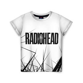 Детская футболка 3D с принтом Radiohead 5 в Кировске, 100% гипоаллергенный полиэфир | прямой крой, круглый вырез горловины, длина до линии бедер, чуть спущенное плечо, ткань немного тянется | Тематика изображения на принте: radiohead | радиохэд | том йорк