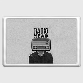 Магнит 45*70 с принтом Radiohead 9 в Кировске, Пластик | Размер: 78*52 мм; Размер печати: 70*45 | Тематика изображения на принте: radiohead | радиохэд | том йорк