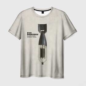 Мужская футболка 3D с принтом Foo Fighters в Кировске, 100% полиэфир | прямой крой, круглый вырез горловины, длина до линии бедер | foo fighters | дэйв грол | фу файтерс