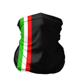 Бандана-труба 3D с принтом Black Milk Italiano в Кировске, 100% полиэстер, ткань с особыми свойствами — Activecool | плотность 150‒180 г/м2; хорошо тянется, но сохраняет форму | flag | italian | италия | итальянский | страна | страны | триколор | флаг