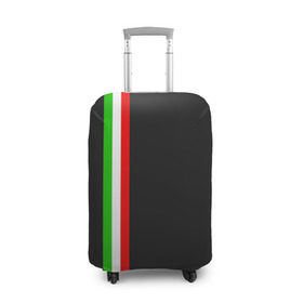 Чехол для чемодана 3D с принтом Black Milk Italiano в Кировске, 86% полиэфир, 14% спандекс | двустороннее нанесение принта, прорези для ручек и колес | flag | italian | италия | итальянский | страна | страны | триколор | флаг