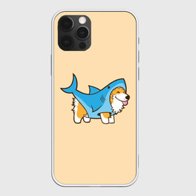Чехол для iPhone 12 Pro Max с принтом Пес-акула в Кировске, Силикон |  | Тематика изображения на принте: акула | пёс | песик | рисунок