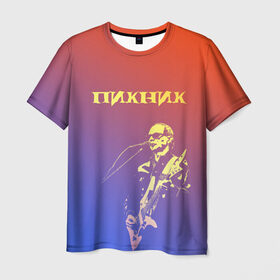 Мужская футболка 3D с принтом Пикник (Эдмунд Шклярский) в Кировске, 100% полиэфир | прямой крой, круглый вырез горловины, длина до линии бедер | пикник | рок | эдмунд шклярский