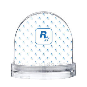 Снежный шар с принтом Rockstar в Кировске, Пластик | Изображение внутри шара печатается на глянцевой фотобумаге с двух сторон | 
