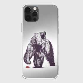 Чехол для iPhone 12 Pro Max с принтом Медведь наступил на лего в Кировске, Силикон |  | Тематика изображения на принте: зверь | косолапый | лего | медведь | мишка | рев