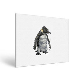 Холст прямоугольный с принтом Пингвинопитек в Кировске, 100% ПВХ |  | Тематика изображения на принте: лженаука | пингвин