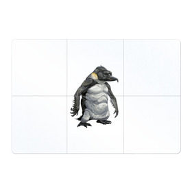 Магнитный плакат 3Х2 с принтом Пингвинопитек в Кировске, Полимерный материал с магнитным слоем | 6 деталей размером 9*9 см | Тематика изображения на принте: лженаука | пингвин