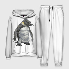 Мужской костюм 3D (с толстовкой) с принтом Пингвинопитек в Кировске,  |  | лженаука | пингвин