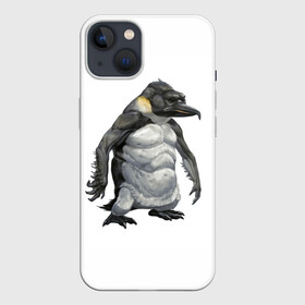 Чехол для iPhone 13 с принтом Пингвинопитек в Кировске,  |  | лженаука | пингвин