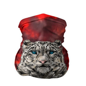 Бандана-труба 3D с принтом Леопард в Кировске, 100% полиэстер, ткань с особыми свойствами — Activecool | плотность 150‒180 г/м2; хорошо тянется, но сохраняет форму | 3d | cat | арт | вечер | взгляд | закат | кот | кот хипстер | котёнок | котятки | котятушки | кошечки | кошка | леопард | мордочка | ночь