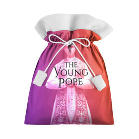Подарочный 3D мешок с принтом The Young Pope в Кировске, 100% полиэстер | Размер: 29*39 см | Тематика изображения на принте: young pope | джуд | лоу | молодой папа