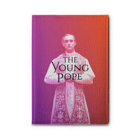 Обложка для автодокументов с принтом The Young Pope в Кировске, натуральная кожа |  размер 19,9*13 см; внутри 4 больших “конверта” для документов и один маленький отдел — туда идеально встанут права | young pope | джуд | лоу | молодой папа