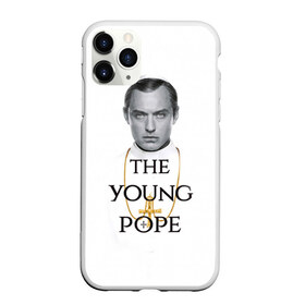 Чехол для iPhone 11 Pro матовый с принтом The Young Pope в Кировске, Силикон |  | young pope | джуд | лоу | молодой папа