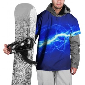 Накидка на куртку 3D с принтом electricity в Кировске, 100% полиэстер |  | Тематика изображения на принте: молния | разряд | электричество