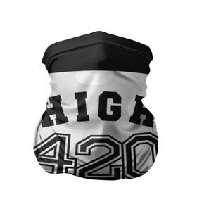 Бандана-труба 3D с принтом High Times 420 Camo в Кировске, 100% полиэстер, ткань с особыми свойствами — Activecool | плотность 150‒180 г/м2; хорошо тянется, но сохраняет форму | camouflage | камо | камуфляж