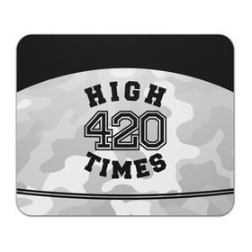 Коврик прямоугольный с принтом High Times 420 Camo в Кировске, натуральный каучук | размер 230 х 185 мм; запечатка лицевой стороны | camouflage | камо | камуфляж