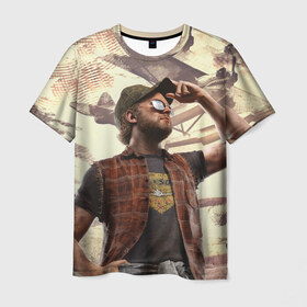 Мужская футболка 3D с принтом Рэднэк в Кировске, 100% полиэфир | прямой крой, круглый вырез горловины, длина до линии бедер | far cry | far cry 5 | фар край