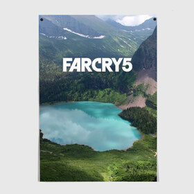 Постер с принтом Far Cry 5 в Кировске, 100% бумага
 | бумага, плотность 150 мг. Матовая, но за счет высокого коэффициента гладкости имеет небольшой блеск и дает на свету блики, но в отличии от глянцевой бумаги не покрыта лаком | far cry | far cry 5 | фар край