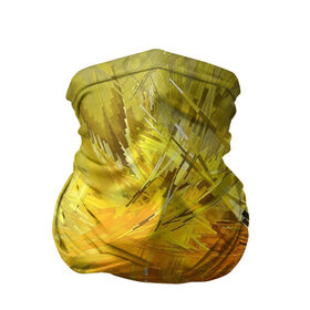 Бандана-труба 3D с принтом Yellow tassel в Кировске, 100% полиэстер, ткань с особыми свойствами — Activecool | плотность 150‒180 г/м2; хорошо тянется, но сохраняет форму | 