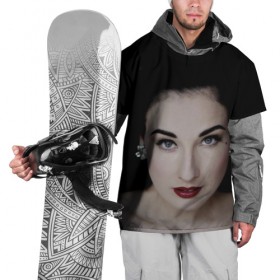 Накидка на куртку 3D с принтом Дита Фон Тиз в Кировске, 100% полиэстер |  | Тематика изображения на принте: женщина | звезда