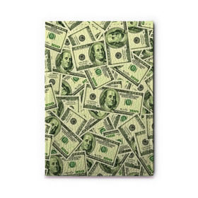 Обложка для автодокументов с принтом Benjamin Franklin в Кировске, натуральная кожа |  размер 19,9*13 см; внутри 4 больших “конверта” для документов и один маленький отдел — туда идеально встанут права | Тематика изображения на принте: 3d | benjamin franklin | америка | богатство | валюта | денежные купюры | деньги | доллар | зеленые | сша | текстуры