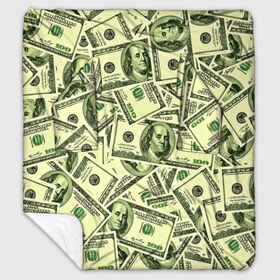 Плед с рукавами с принтом Benjamin Franklin в Кировске, 100% полиэстер | Закругленные углы, все края обработаны. Ткань не мнется и не растягивается. Размер 170*145 | 3d | benjamin franklin | америка | богатство | валюта | денежные купюры | деньги | доллар | зеленые | сша | текстуры