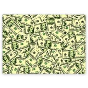 Поздравительная открытка с принтом Benjamin Franklin в Кировске, 100% бумага | плотность бумаги 280 г/м2, матовая, на обратной стороне линовка и место для марки
 | Тематика изображения на принте: 3d | benjamin franklin | америка | богатство | валюта | денежные купюры | деньги | доллар | зеленые | сша | текстуры
