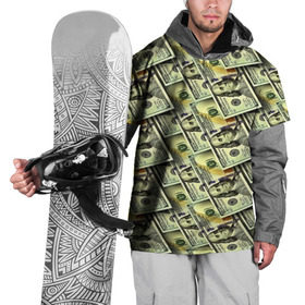 Накидка на куртку 3D с принтом Деньги в Кировске, 100% полиэстер |  | 3d | benjamin franklin | америка | богатство | валюта | денежные купюры | деньги | доллар | зеленые | сша | текстуры