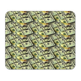 Коврик прямоугольный с принтом Деньги в Кировске, натуральный каучук | размер 230 х 185 мм; запечатка лицевой стороны | Тематика изображения на принте: 3d | benjamin franklin | америка | богатство | валюта | денежные купюры | деньги | доллар | зеленые | сша | текстуры