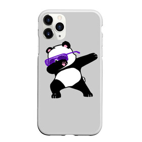 Чехол для iPhone 11 Pro Max матовый с принтом Panda в Кировске, Силикон |  | Тематика изображения на принте: panda dab | животные | панда