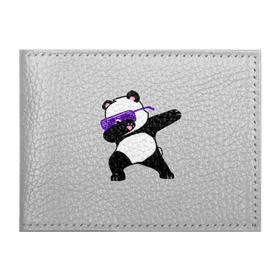 Обложка для студенческого билета с принтом Panda в Кировске, натуральная кожа | Размер: 11*8 см; Печать на всей внешней стороне | panda dab | животные | панда