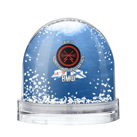 Снежный шар с принтом БЧ-7 Радиотехническая в Кировске, Пластик | Изображение внутри шара печатается на глянцевой фотобумаге с двух сторон | бч7 | вмф | радиотехническая | флот